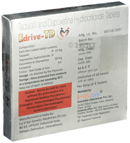 Edrive-TD Tablet
