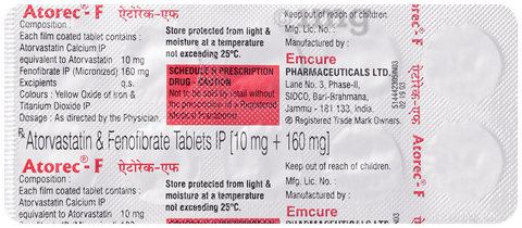 Atorec-F Tablet image