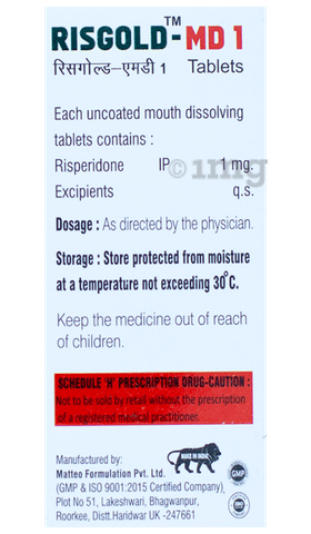 Risgold-MD 1 Tablet image Risgold-MD 1 Tablet image