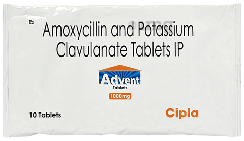 Advent 875mg/125mg Tablet