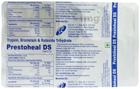 Prestoheal DS Tablet image Prestoheal DS Tablet image