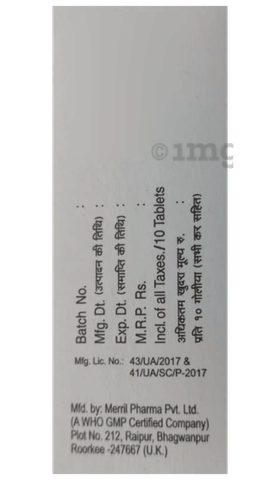 Skoler MD 0.5 Tablet image