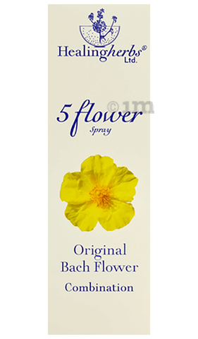 Healing Herbs Bach 5 Flower Spray: Buy bottle of 20.0 ml Spray at