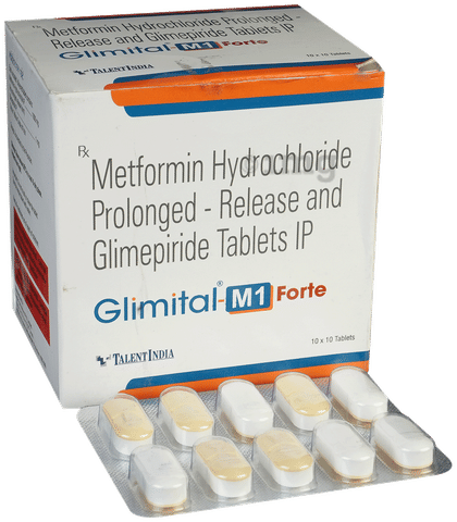 Glimital-M1 Forte Tablet PR