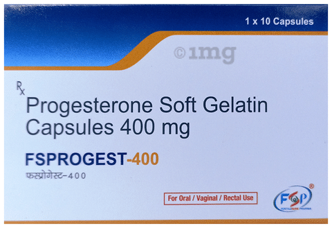 Fsprogest 400 Soft Gelatin Capsule