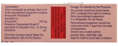 Moxclav 156.25mg Syrup image