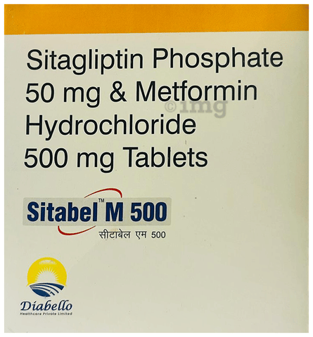 Sitabel M 500 Tablet image
