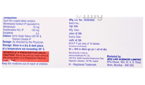 Romilast FX Tablet image