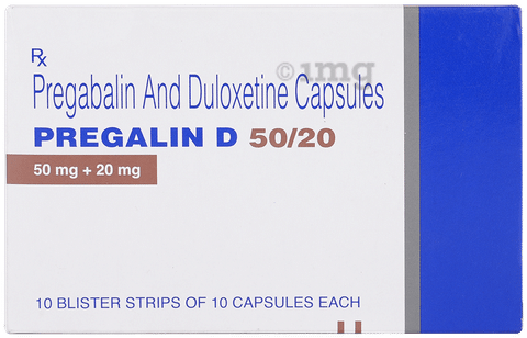 Pregalin D 50mg/20mg Capsule