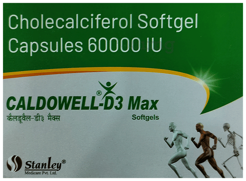 Caldowell-D3 Max Softgel Capsule image Caldowell-D3 Max Softgel Capsule image