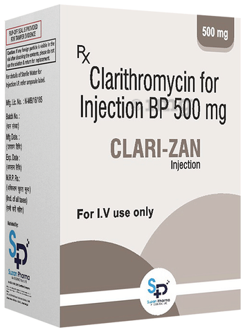 Clari-Zan 500mg Injection image Clari-Zan 500mg Injection image
