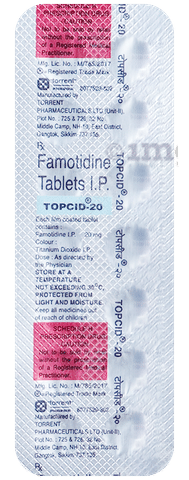 Topcid 20 Tablet image