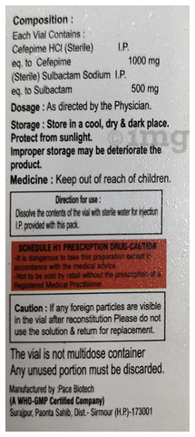 Bactipime 1.5 Injection