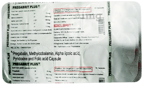 Pregabrit Plus Capsule image