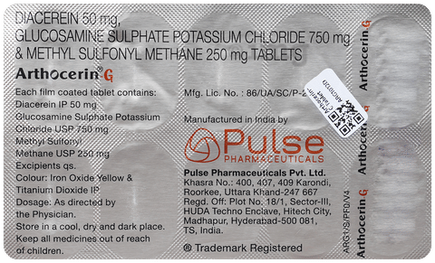 Arthocerin-G Tablet image
