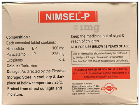 Nimsel-P Tablet image