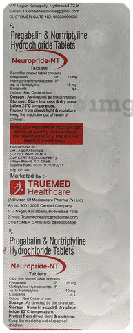 Neuropride NT 75mg/10mg Tablet