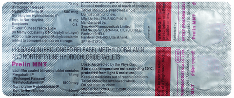 prelin MNT Tablet image