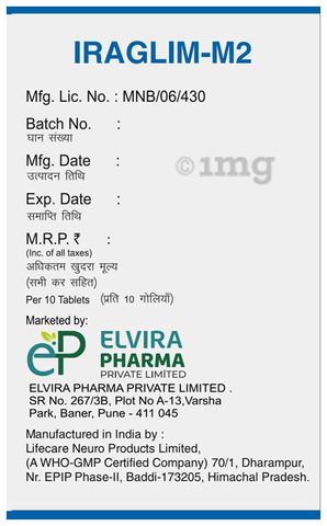 Iraglim-M 2 Tablet PR image