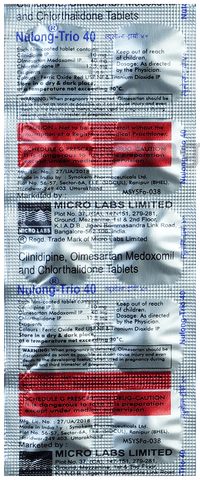 Nulong-Trio 40 Tablet image