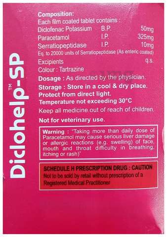 Diclohelp-SP Tablet image Diclohelp-SP Tablet image