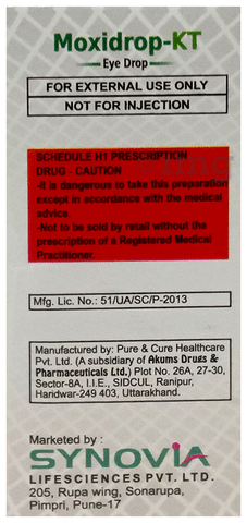 Moxidrop-KT Eye Drop