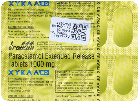 Xykaa BD 1000mg Tablet ER image