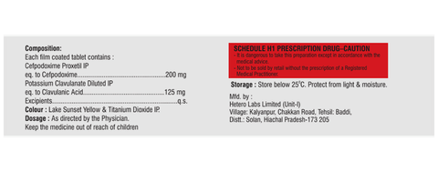 Gentocef CV 200 Tablet image Gentocef CV 200 Tablet image