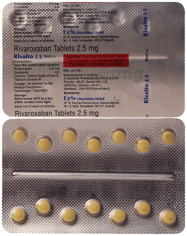 रिवैल्टो 2.5mg टैबलेट image