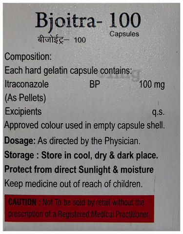 Bjoitra 100 Capsule image