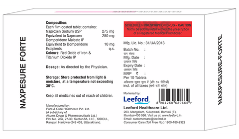 Naxpesure Forte Tablet image Naxpesure Forte Tablet image