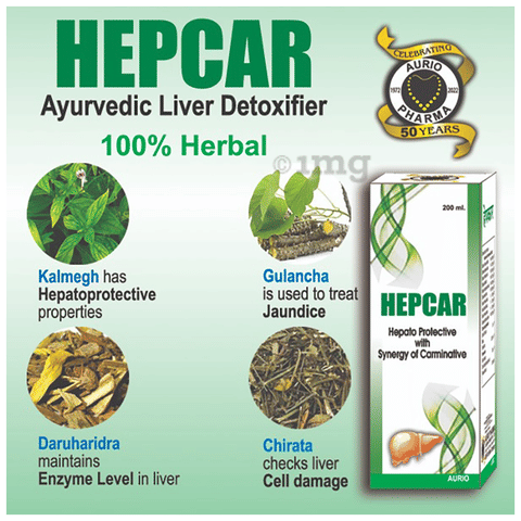 Hepcar Hepato Protector Syrup image Hepcar Hepato Protector Syrup image