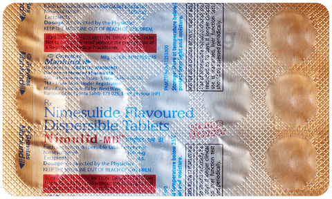 Nimulid-MD Tablet Orange image Nimulid-MD Tablet Orange image