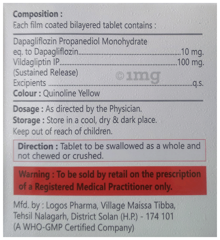 Vildacross-D Tablet SR image