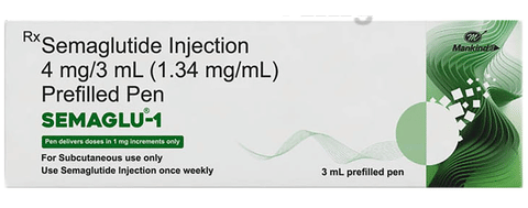 Buy Semaglu 1 Pre-filled Pen Online: View Uses, Side Effects, Price,  Substitutes | 1mg