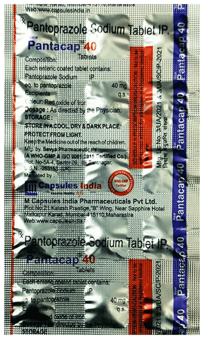 Pantacap 40 Tablet image