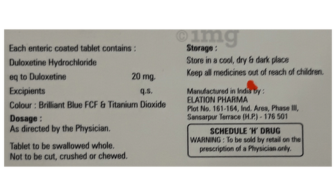 Dexotine 20 Tablet image Dexotine 20 Tablet image