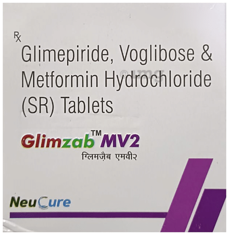 Glimzab MV 2 Tablet SR