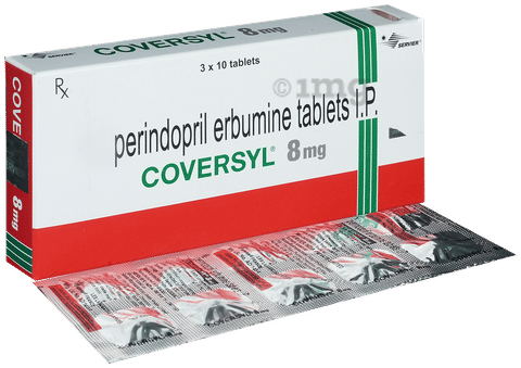 Coversyl 8mg Tablet image