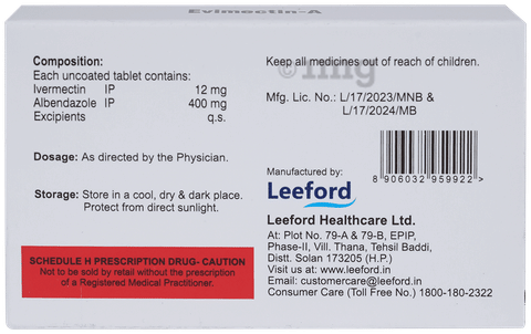 Evimectin-A Tablet image