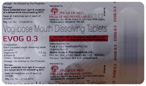 Evog 0.3 Tablet MD image Evog 0.3 Tablet MD image