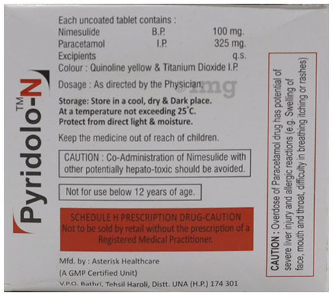 Pyridolo-N Tablet image