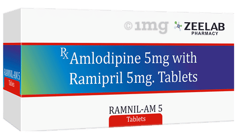 Ramnil-AM 5 Tablet image Ramnil-AM 5 Tablet image