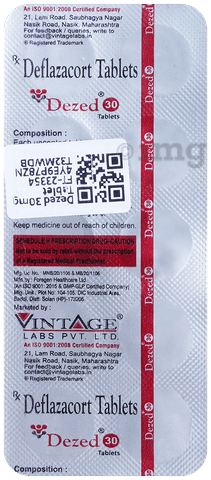 Dezed 30mg Tablet image