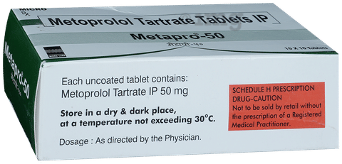 Metapro 50 Tablet image Metapro 50 Tablet image