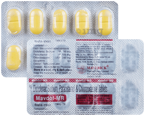 Mavdol MR Tablet image