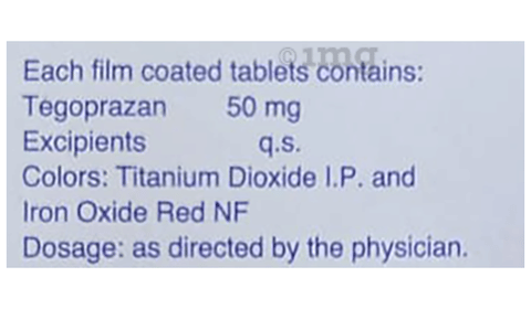 Tegcise 50 Tablet image