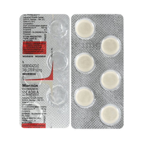 Mebendazole tablets ip 100mg