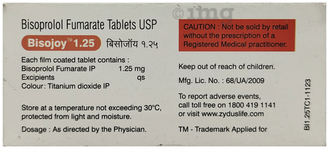 Bisojoy 1.25mg Tablet image Bisojoy 1.25mg Tablet image