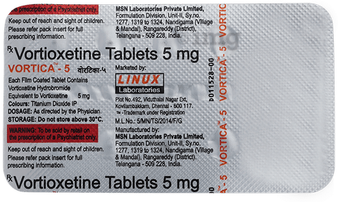 Vortica 5mg Tablet image
